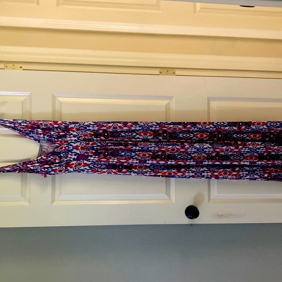 Loveappella Multicolor Soft Maxi Dress - Picture 1 of 3